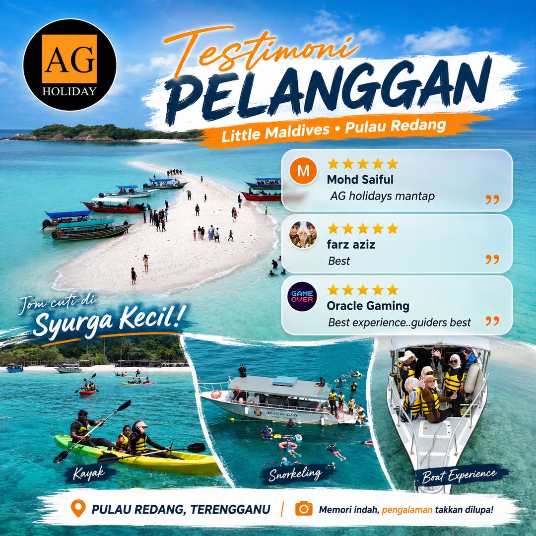 Review Little Maldives — 3 pelanggan